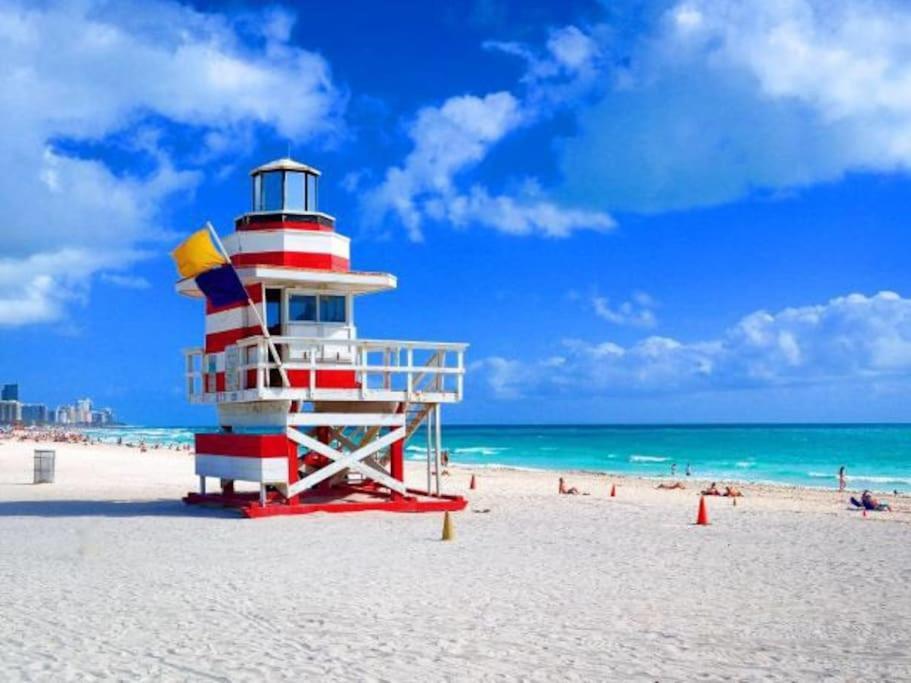 Apartment Right On The Beach! Miami Beach Exterior photo